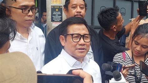 Cak Imin Sambut Baik Mahfud Md Mundur Harap Diikuti Calon Lain