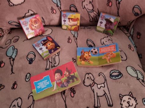 Kit 6 Mini Livrinhos Patrulha Canina Item Infantil Editora