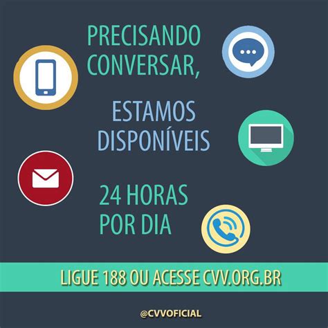 Cvv On Twitter O Cvv Atua H Mais De Anos Levando Apoio Emocional