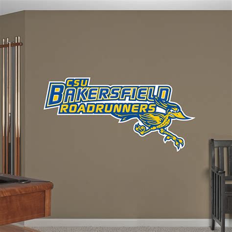 Cal State Bakersfield Roadrunners Logo Wall Decal | Shop Fathead® for ...