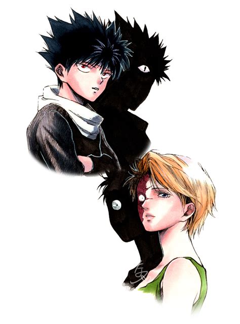 Hiei And Mukuro Yu Yu Hakusho Drawn By Shivaharu Danbooru