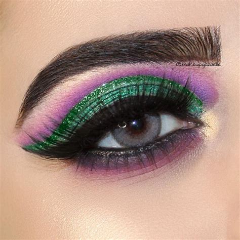 Gazaelle On Instagram “💜💚violet Wishes💚💜 This Look Was Inspired By