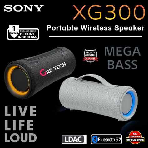 Jual Sony SRS XG300 XG 300 X Series Portable Wireless Speaker