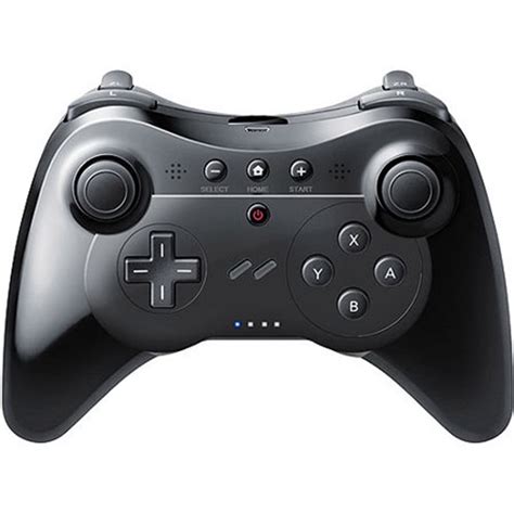 Pro Controller U for Wii and Wii U - Black - Walmart.com