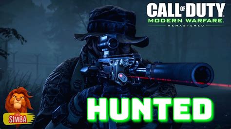 Call Of Duty Modern Warfare Remastered Mission Hunted Youtube