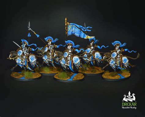 Vanari Dawnriders Lumineth Realm Lords Age Of Sigmar Commission