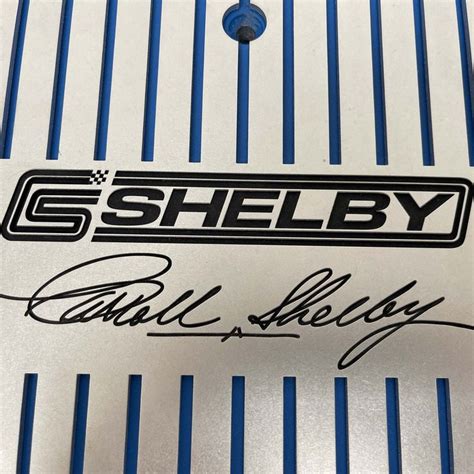 Carroll Shelby Signature 15 | Air cleaner, Carroll shelby, Washable air ...