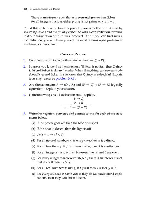 Discrete Mathematics 82 228 3 Symbolic Logic And Proofs There Is An Integer N Such That N Is