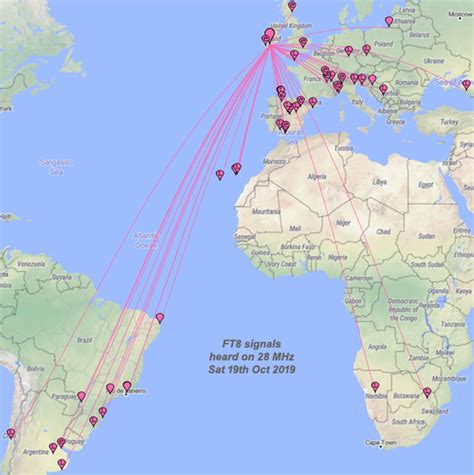 EI7GL A Diary Of Amateur Radio Activity Conditions On 28 MHz Sat 19th Oct 2019