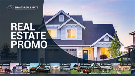 Real Estate Promo After Effects Project Files Videohive