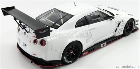 Autoart 81576 Scale 1 18 Nissan Gt R Nismo R35 Gt3 N 0 Coupe 2015 White