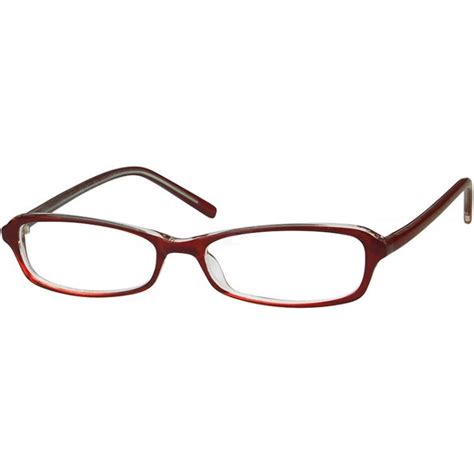 Red Oval Glasses 230218 Zenni Optical Eyeglasses Zenni Glasses