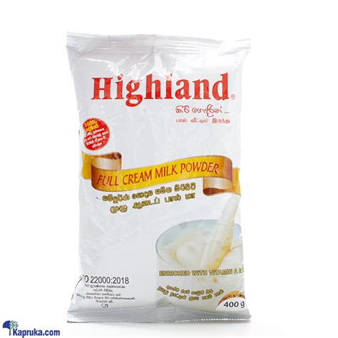 Online Highland Full Cream Milk Powde Online Price In Sri Lanka At