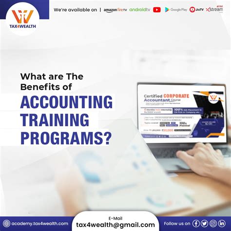 Benefits Of Online Accounting Courses Training Programs Academy Tax4wealth