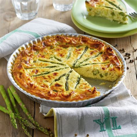 Quiche De Esp Rragos Con Queso