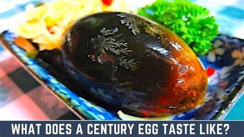 What Does A Century Egg Taste Like? Does A Century Egg Taste Good? | Century egg, Food, Food ...