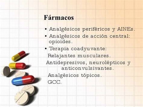 Analgésicos Y Antiinflamatorios