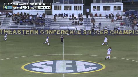 Auburn Soccer vs Kentucky SEC Tournament Highlights | Equestrian Cave