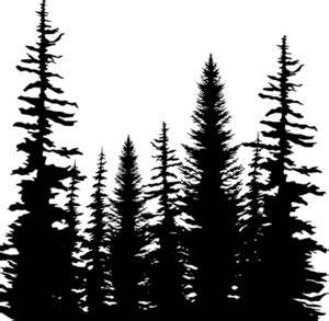 Forest silhouette clipart 18 free Cliparts | Download images on ...