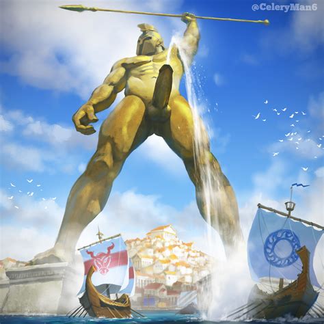 Post 5308200 Celeryman6 Colossusofrhodes Greece Greekmythology Mythology