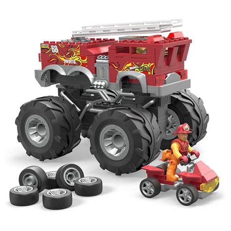 MEGA Hot Wheels HW 5 Alarm Monster Truck And Mod Rod Sets TTPM