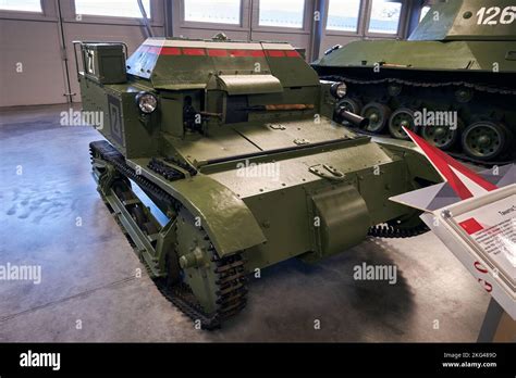 Soviet Tankette T 27 Stock Photo Alamy