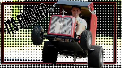 420cc RAT ROD GO KART BUILD COMPLETED!!! - YouTube