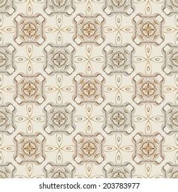 Oriental Style Wallpaper Seamless Pattern Stock Vector (Royalty Free) 203783977 | Shutterstock