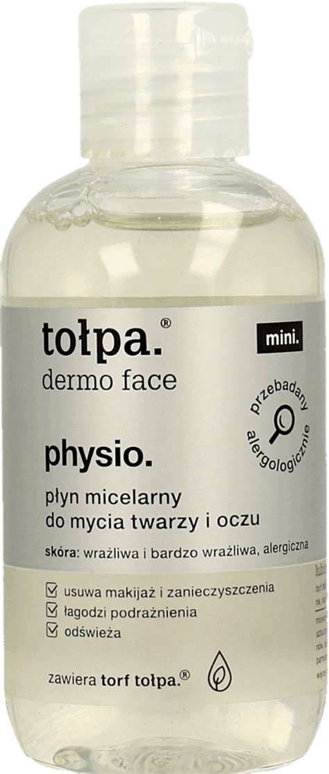 TOŁPA dermo face physio mikrobiom łagodny płyn micelarny do mycia