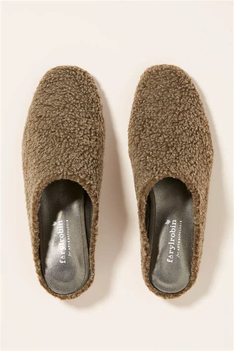 Farylrobin Ryan Wool Mules Mules Leather Heels Upper Leather