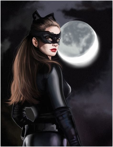 Anne Hathaway as Catwoman by MartaDeWinter on DeviantArt