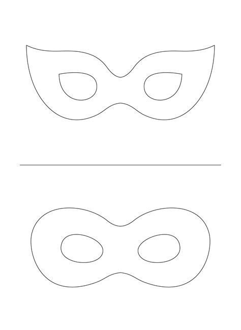 Printable Blank Mask Coloring Pages | Mask template printable, Mask template, Superhero mask ...