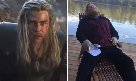 Avengers Endgame Chris Hemsworth Fat Thor Making Of Secret Revealed