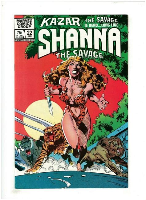 Ka Zar The Savage 22 VF 8 5 Marvel 1983 Sheena Spider Man App