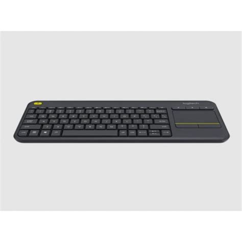 Logitech K Plus Touchpad Wireless Keyboard Black