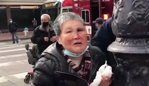 76 Year Old Chinese Grandma Wins Praise For Fighting Off Racist