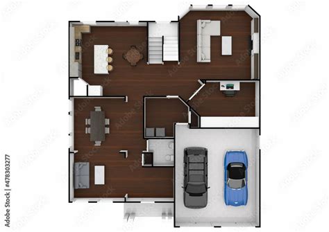 3D Floor Plan Ideas. Floor Plan Design Services. Residential 3d floor ...