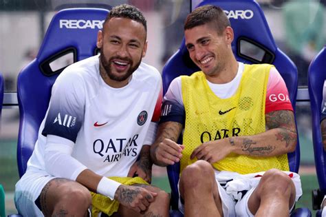 Paris Saint Germain Neymar Et Verratti Pouss S Vers La Sortie