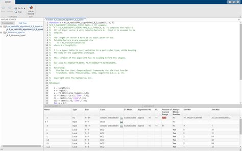 Convert Fast Fourier Transform FFT To Fixed Point MATLAB Simulink