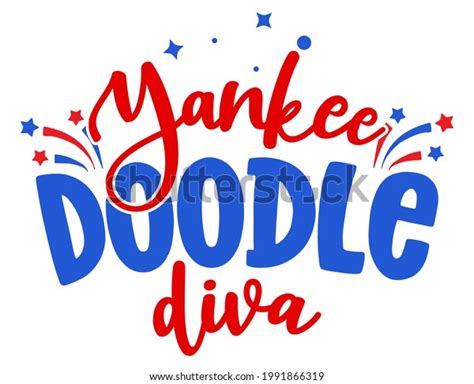 Yankee Doodle Diva Over Royalty Free Licensable Stock Vectors