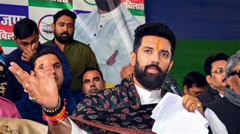 Lok Sabha Election Shock To Chirag Paswan Just Before The Elections