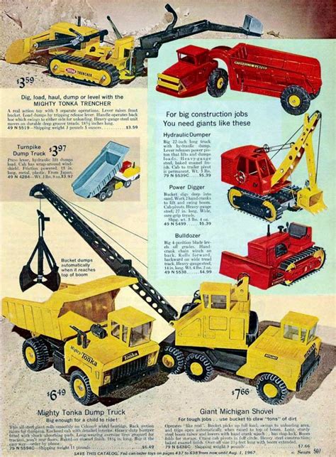 Vintage Tonka Trucks And Other Old Tonka Toys Click Americana