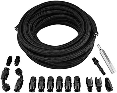 Amazon TheBlueStone 4AN 6AN 8AN 10AN Braided Fuel Line Hose