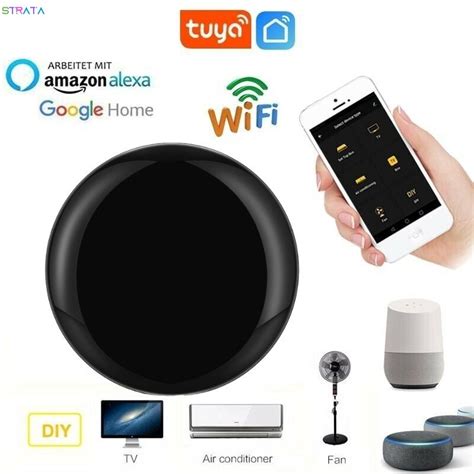 Tuya Smart Wifi Ir Remoto Universal Para Controle De Casa Inteligente