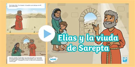 PowerPoint: Elias y la viuda de Sarepta (Teacher-Made)