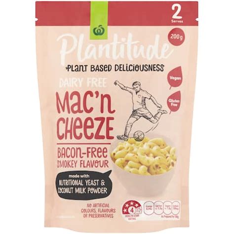 Plantitude Vegan Macn Cheeze Facon 200g Bunch