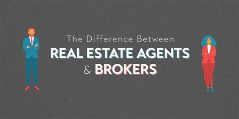 The Difference Between Real Estate Agents And Brokers