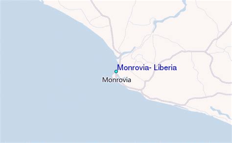 Monrovia, Liberia Tide Station Location Guide