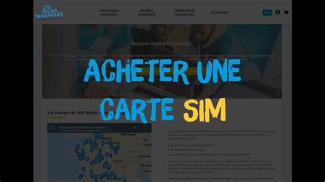 Acheter Une Carte SIM Tutoriel YouTube