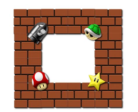 Super Mario Page Border